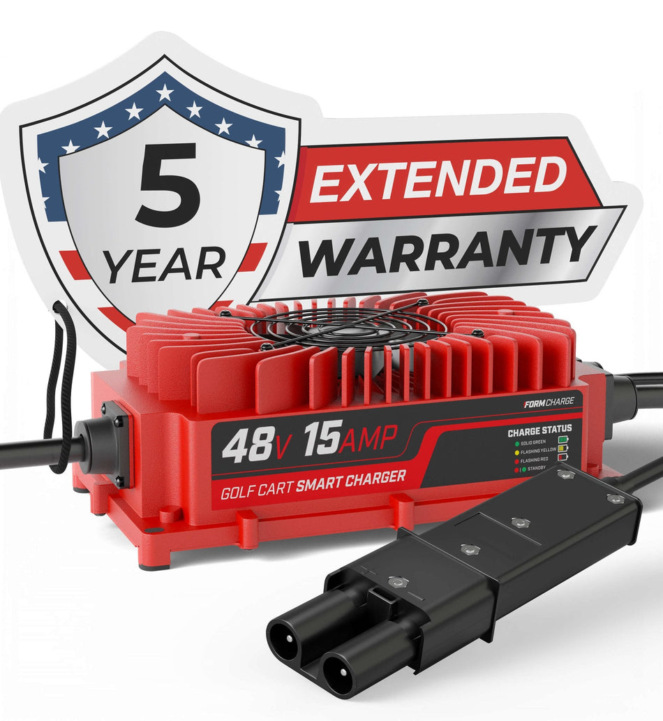 FORM Charge YAMAHA 48V Golf Cart Charger - G19 & G22 - Lead Acid - PRO VERSION