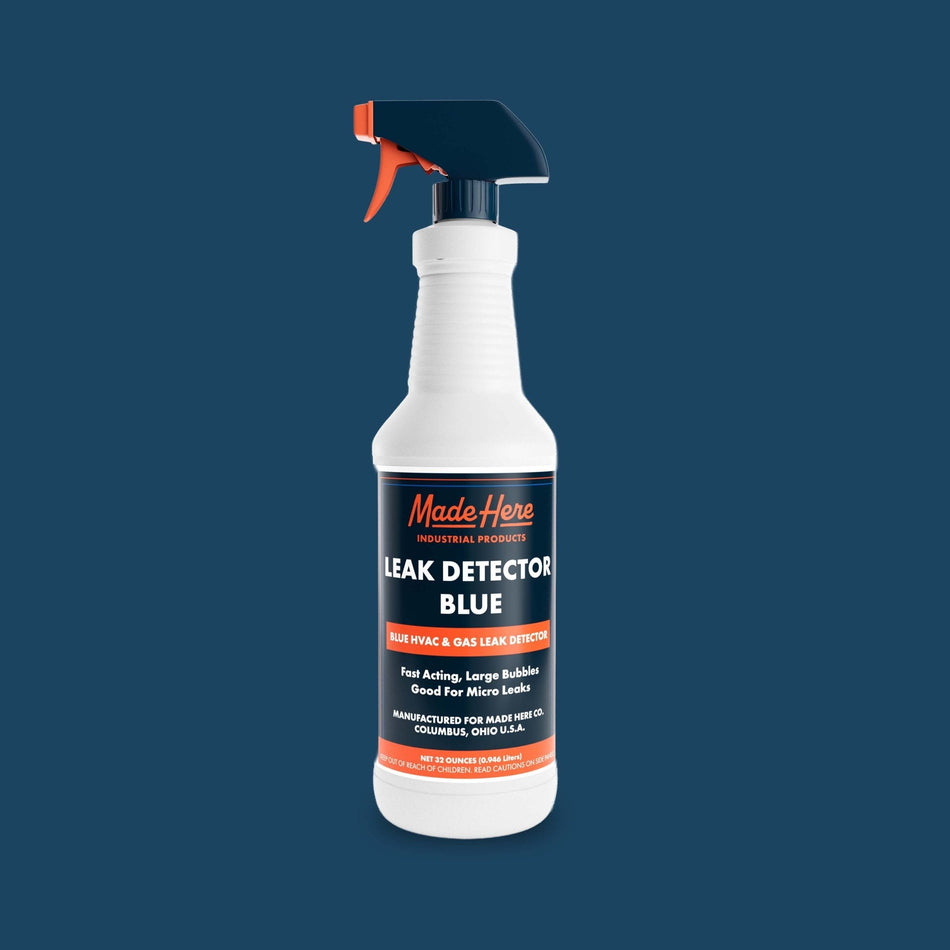 Made Here Leak Detector Blue