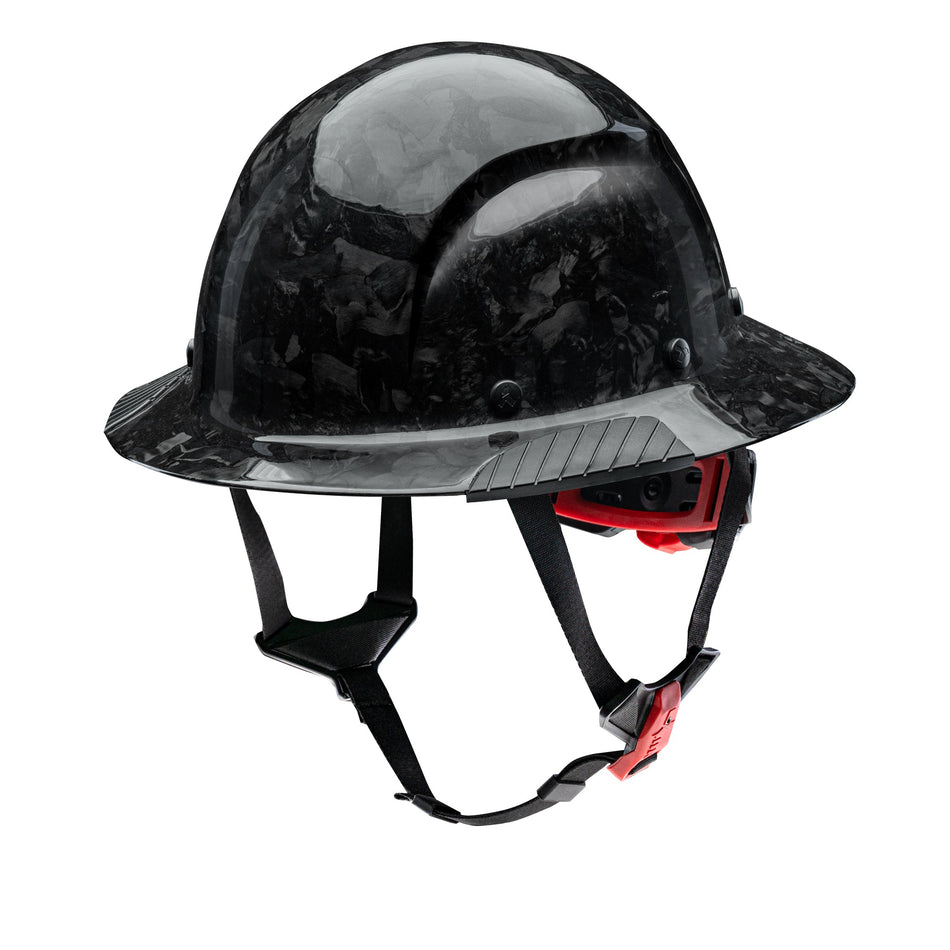 LIFT Safety DAX Forged Carbon Gloss Full Brim hard Hat