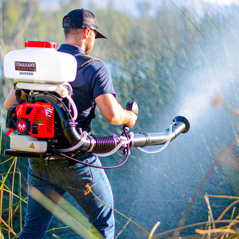Tomahawk 3.7 Gal Turbo Boosted Backpack Mosquito Fogger Leaf Blower for Pest Control