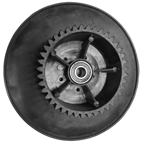 Tomahawk Wheel Chassis Spare Part for TOS38 Commercial 38" Push Sweeper