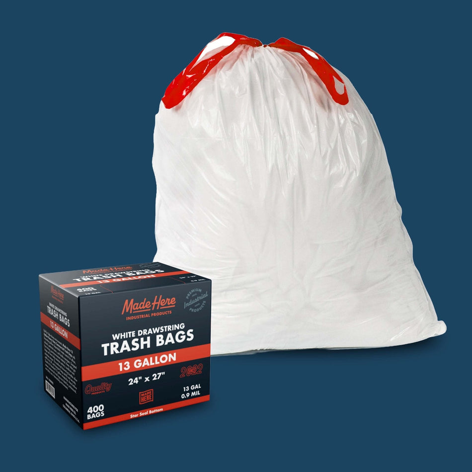 Made Here Trash Bag with Drawsting