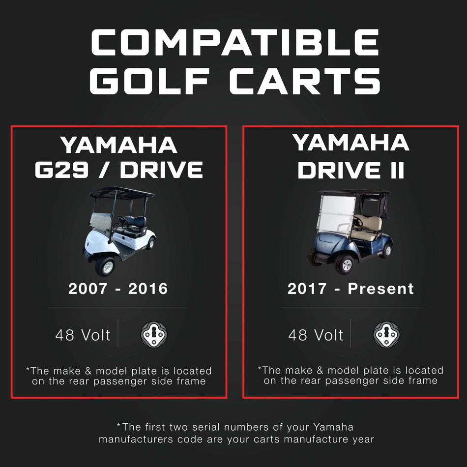 FORM Charge YAMAHA 48V Golf Cart Charger - G29, Drive & Drive 2 - Lead Acid - PRO VERSION