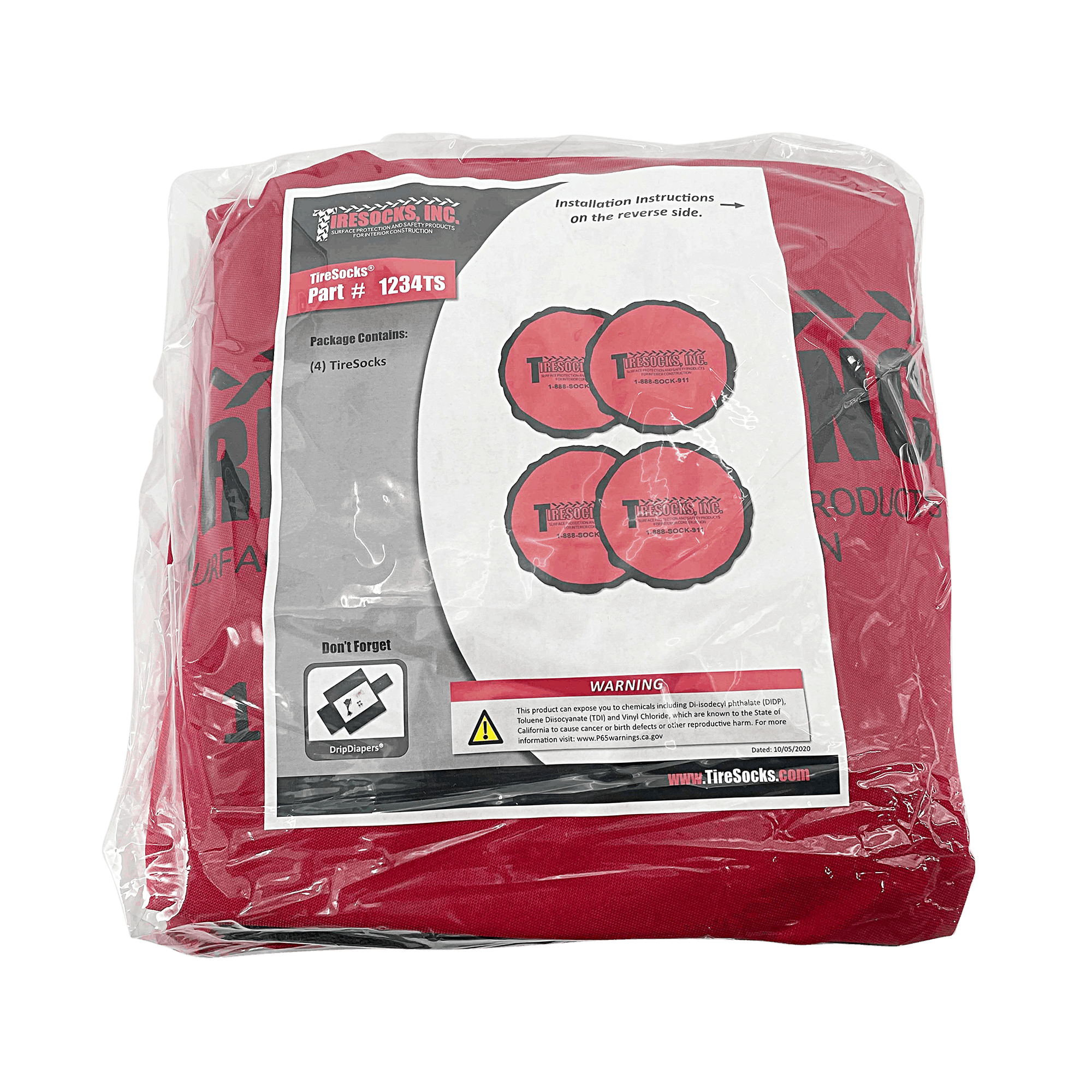 Tiresocks Tiresocks Set Of 4 1234TS - MPN: 1234