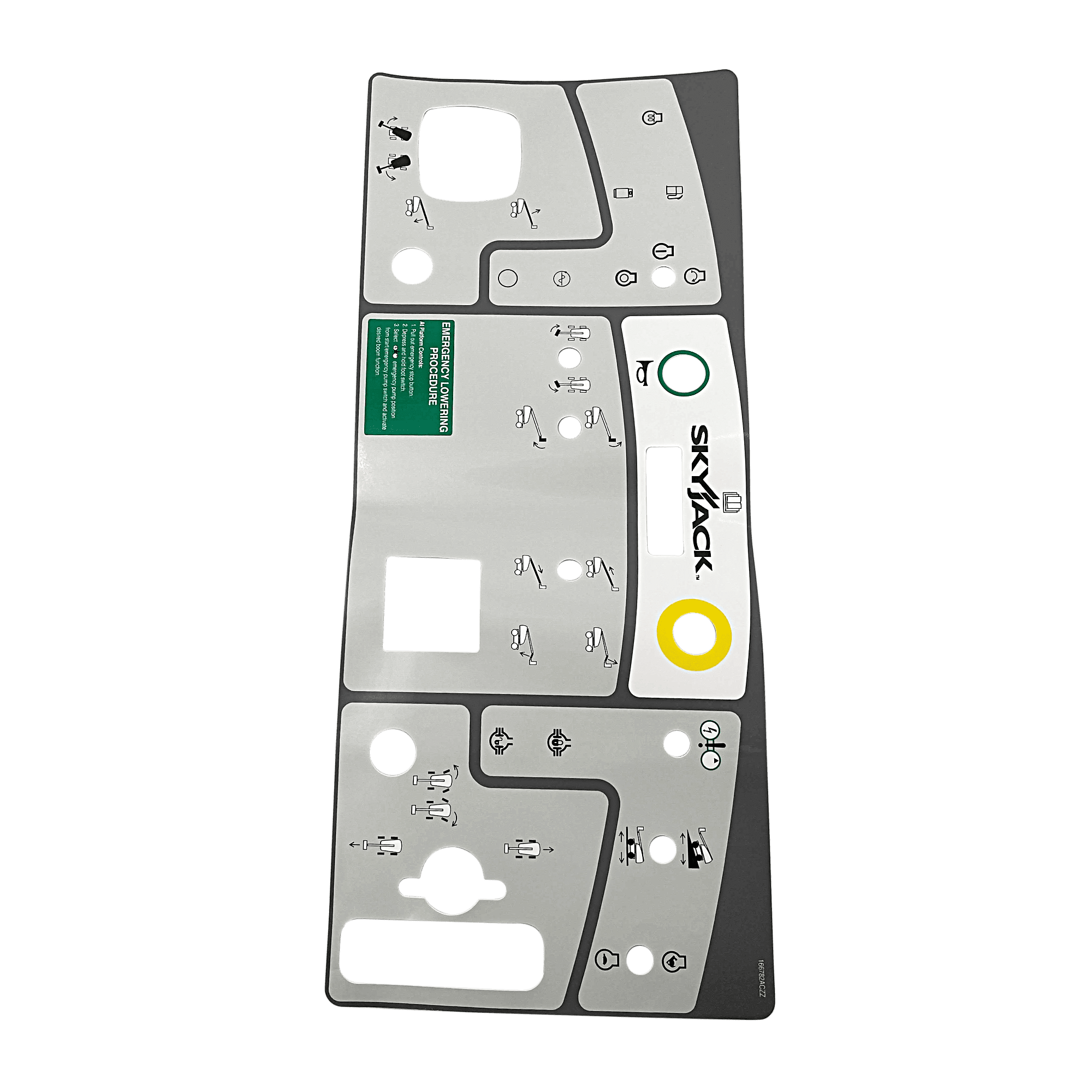 Skyjack Label, Uv Platform Control Co 166782 - MPN: 166782