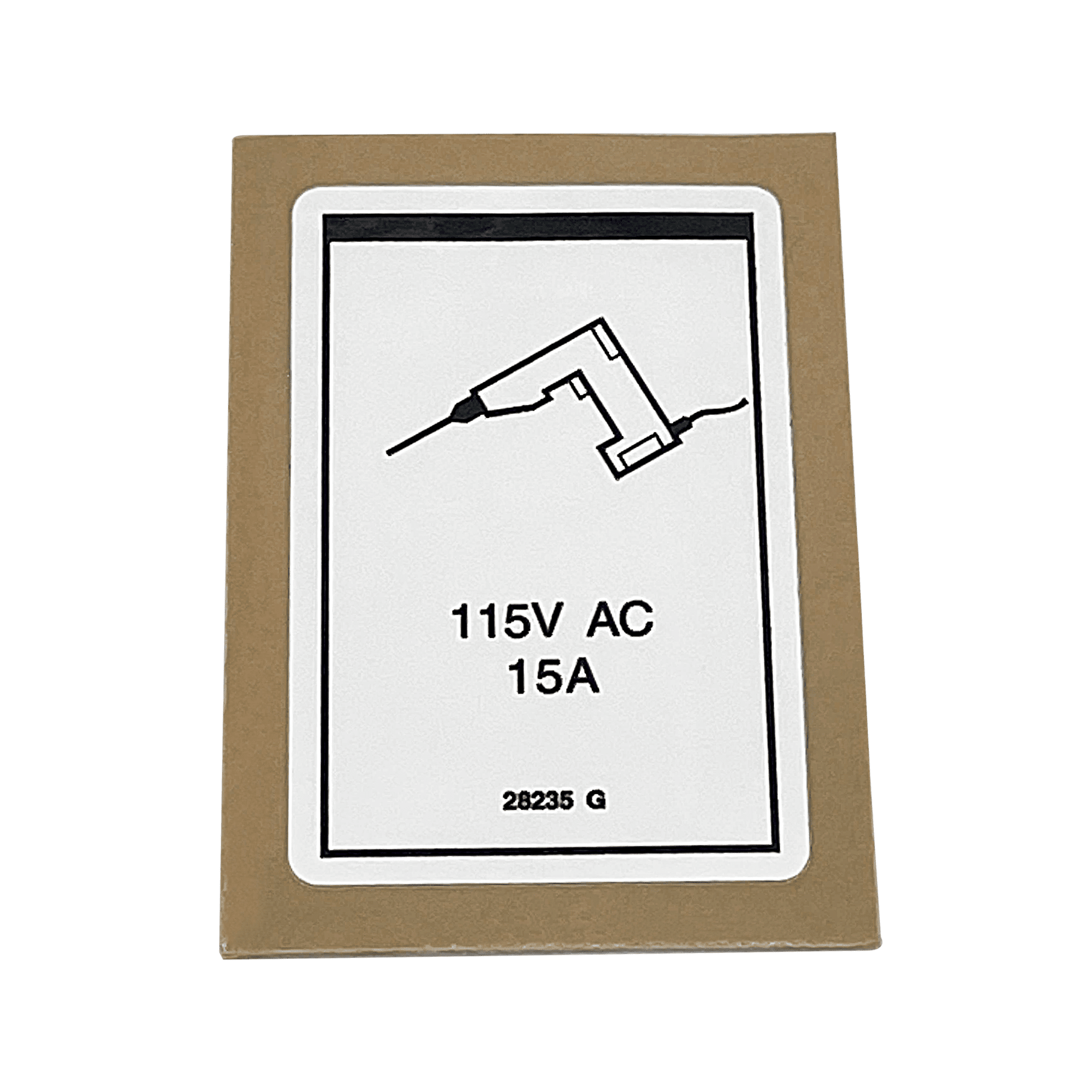 Genie Decal, Power To Platform 115V 28235GT - MPN: 28235