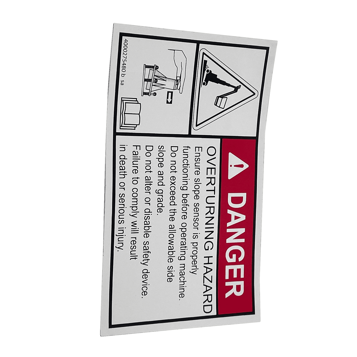 Haulotte Troubleshooting 4000275480 - MPN: 4000275480