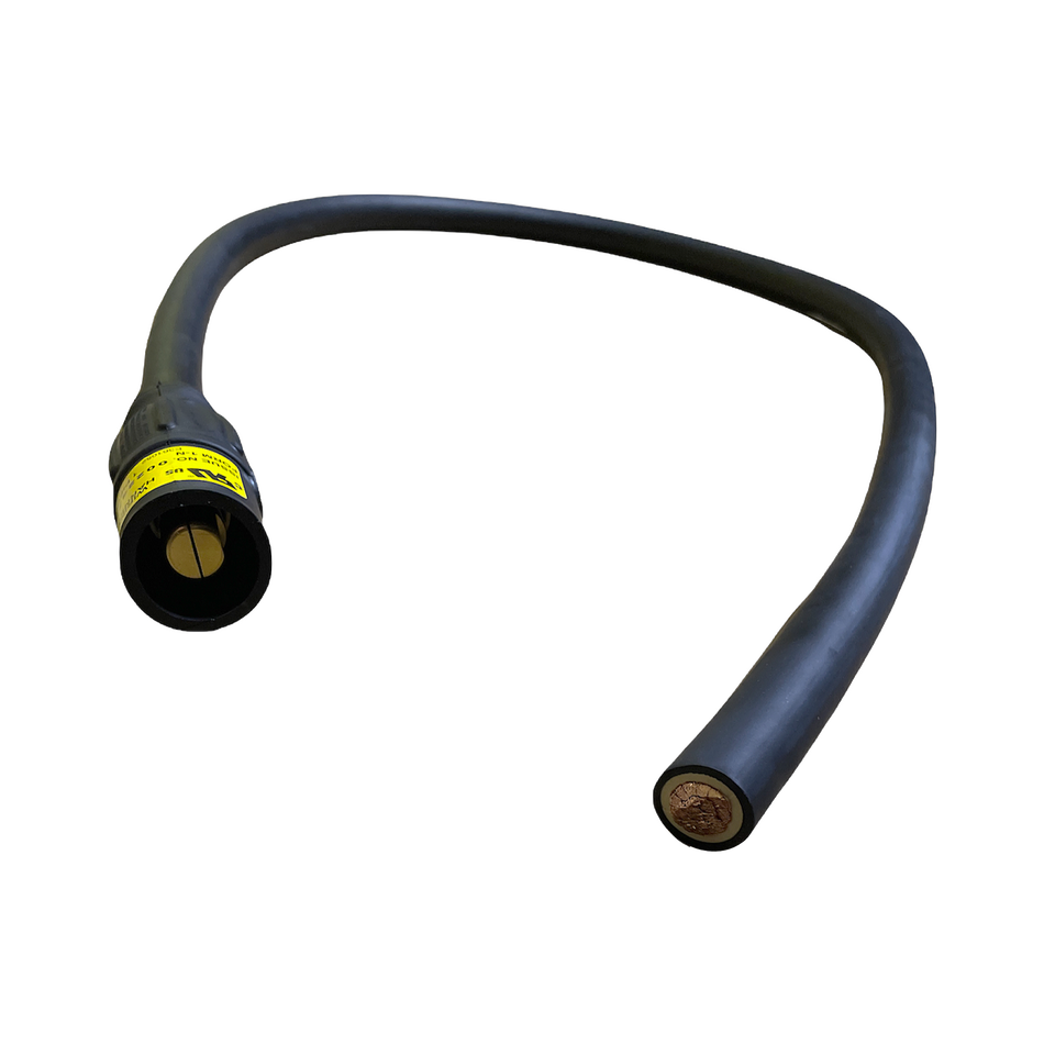 Cable 4/0 5' Power Cable, M Camlock X Bare Pigtail 400 Amp 500-1105