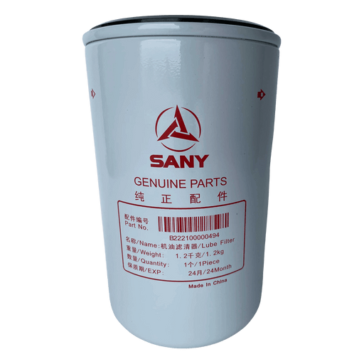 Sany Sany Oil Filter B222100000494 - MPN: 222100000494