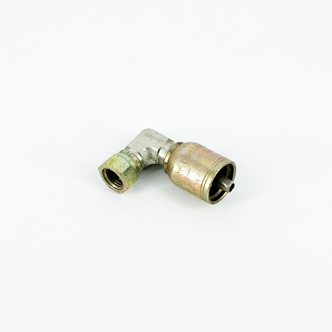 Takeuchi Hose Fitting (90°, female, block style)