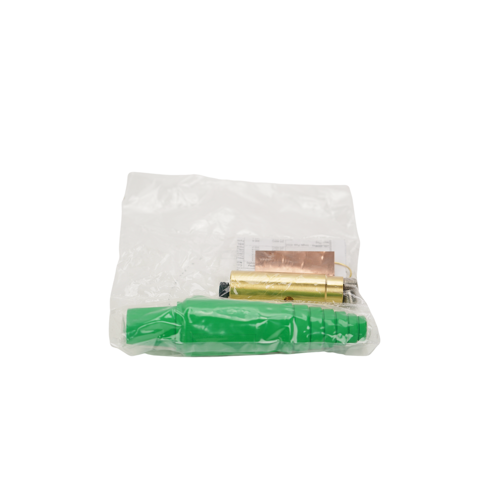 Hubbell Single Pole Female Plug Green HBL300FGN