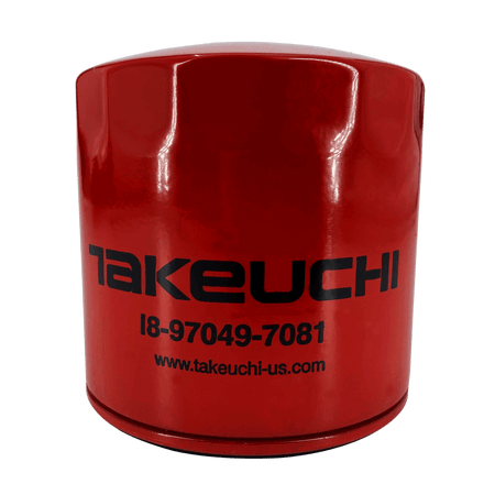 Takeuchi Filter, Oil I8-97049-7081 - MPN: 8970497081