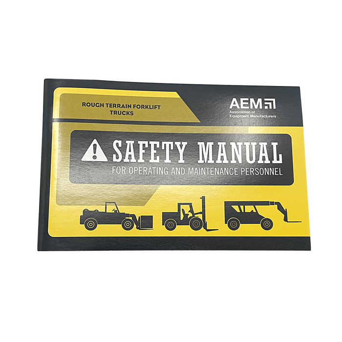 TVH Manual - Rough Terrain Forklift TSA/SYRFT-0907 - MPN: 0907