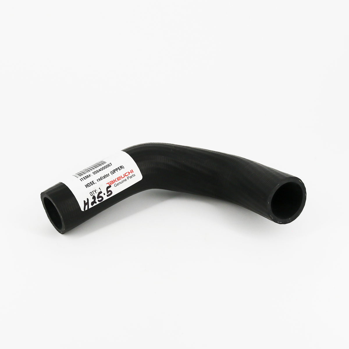 Takeuchi Upper Radiator Hose
