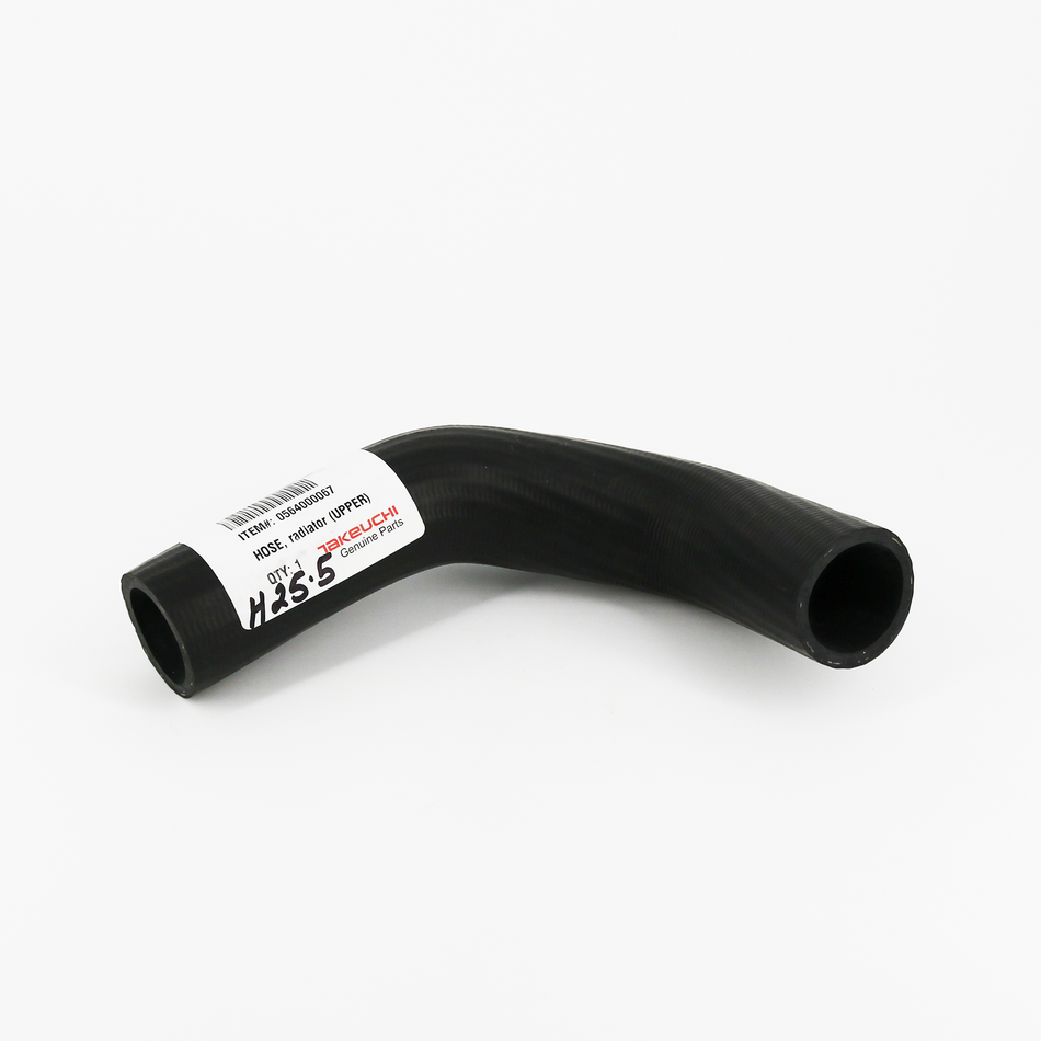 Takeuchi Upper Radiator Hose