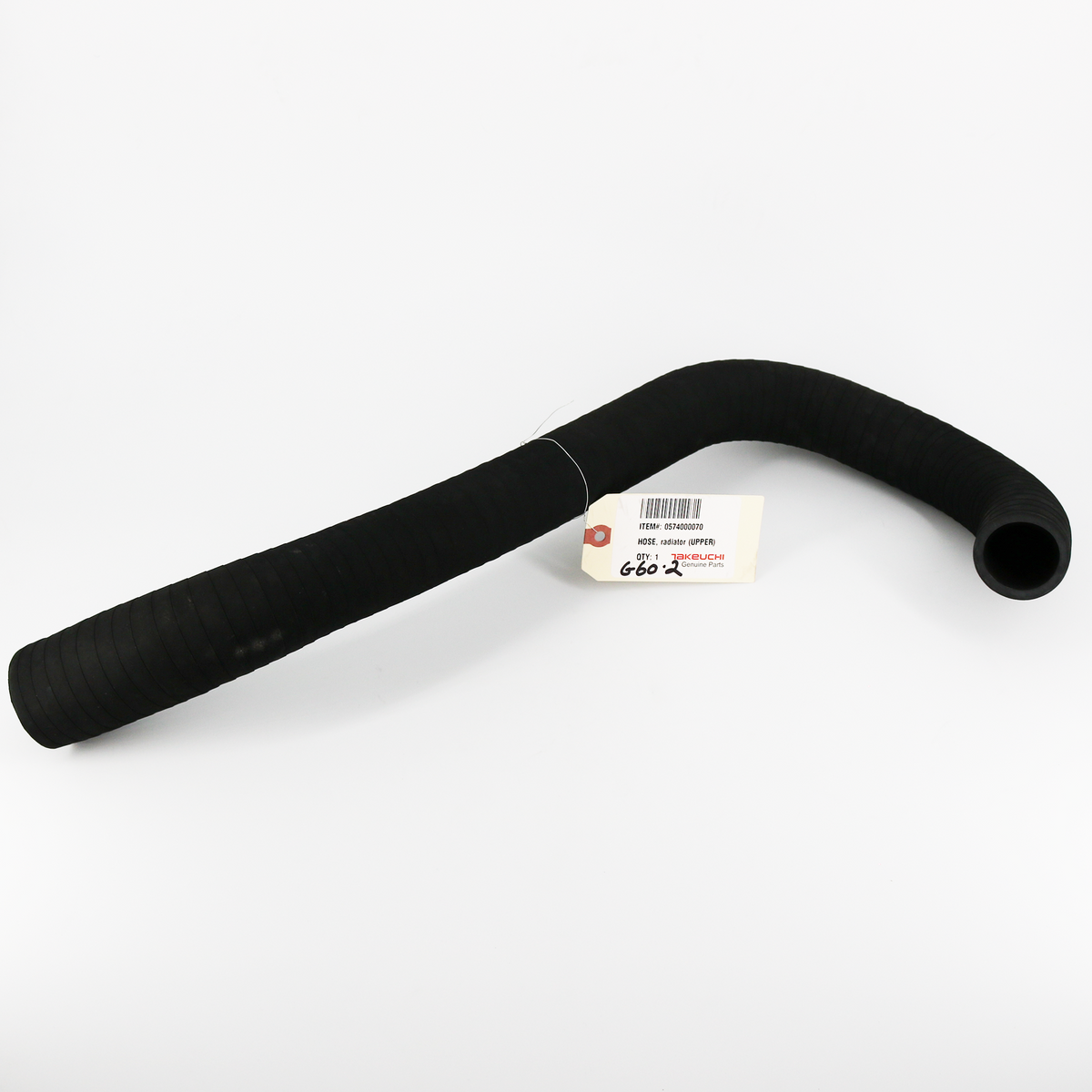 Takeuchi Upper Radiator Hose