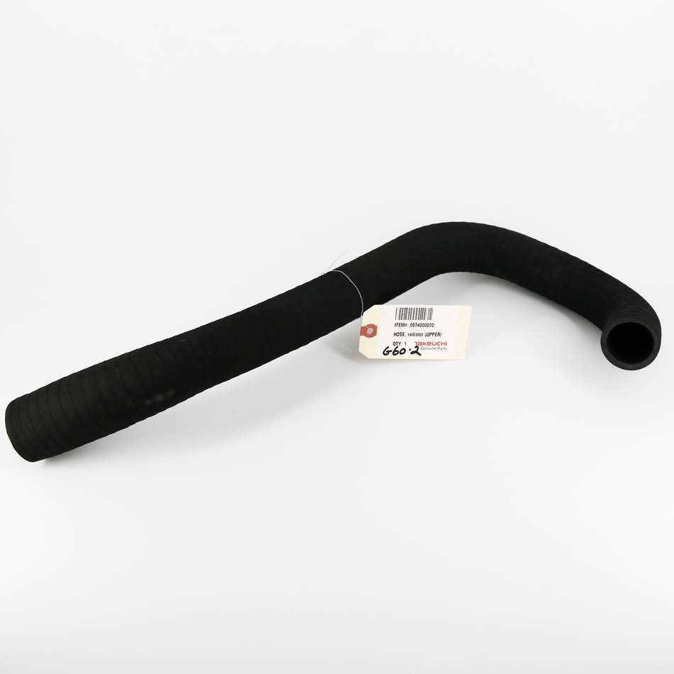 Takeuchi Upper Radiator Hose