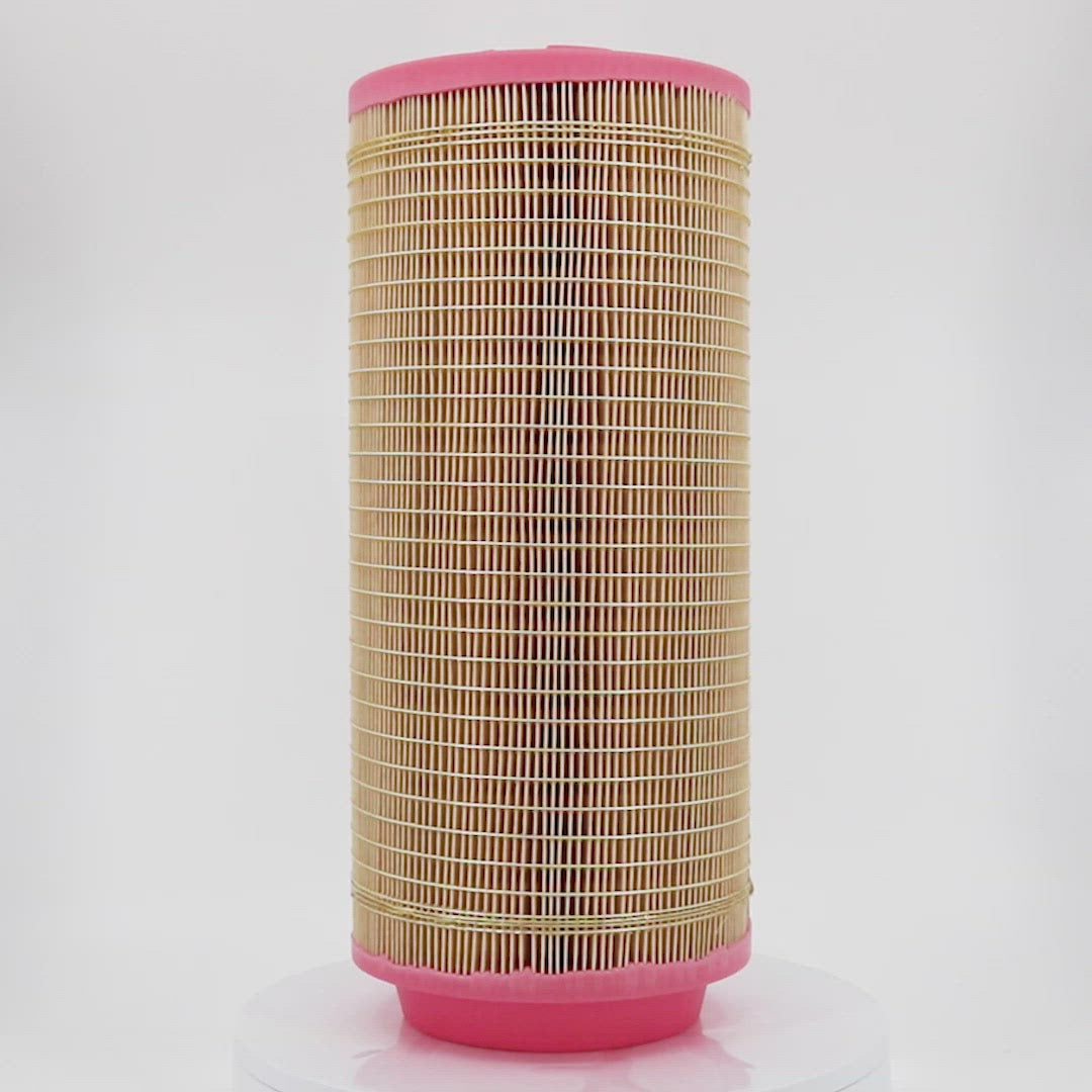 Takeuchi Outer Air Filter Rotating Video