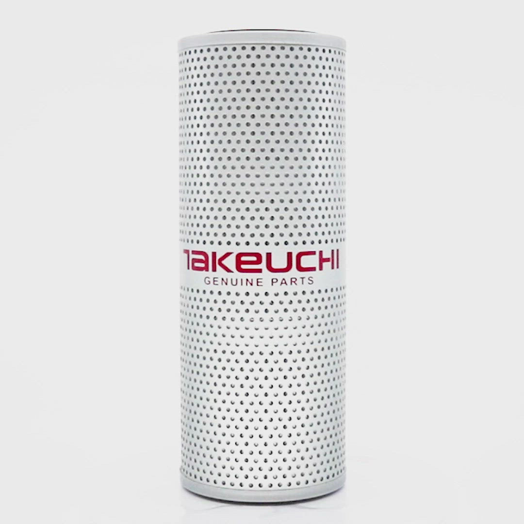 Takeuchi Hydraulic Filter Rotating Video